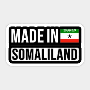 Made In Somaliland - Gift for Somalilander With Roots From Somaliland Sticker